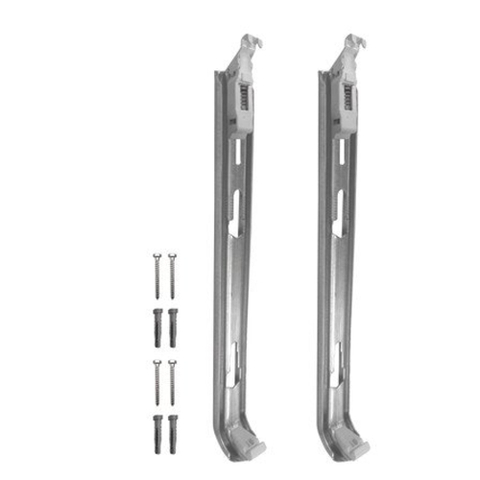 Henrad ensemble de 2 consoles murales pour radiateurs panneaux horizontaux Henrad sans pattes de fixation soudées hauteur 900 mm SW226065