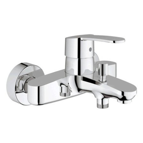 Grohe Eurostyle Cosmopolitan Badkraan - met omstel - met koppelingen - chroom 0437764