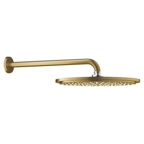 Grohe Rainshower Cosmopolitan 310 Hoofddouche - 31cm - 1 straalsoort - wandarm 38cm - brushed cool sunrise (goud) SW98873