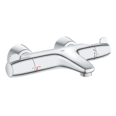 Grohe Grohtherm Special Badkraan - thermostatisch - met omstel - met koppelingen - chroom SW86831
