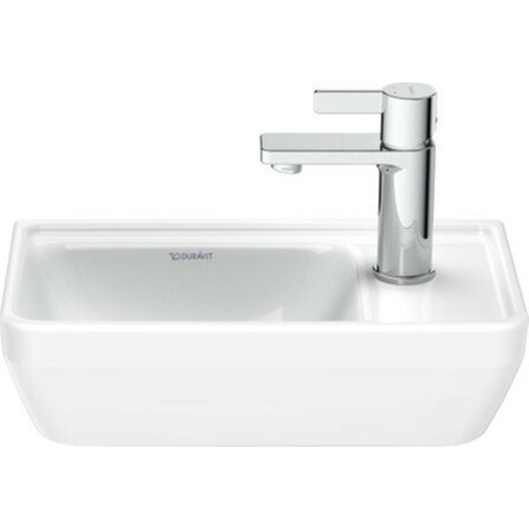 Duravit D-neo Fontein - met kraangat rechts - zonder overloop - 40x22x14cm - wit SW544121
