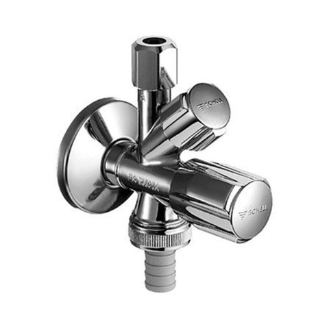 Schell Comfort hoekstopkraan met RV met ASAG 1/2 chroom 0440093