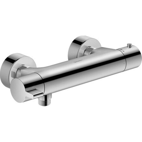 Duravit B.2 Thermostatische douchemengkraan - opbouw - 260x1135x40mm - hoogglans chroom SW500276