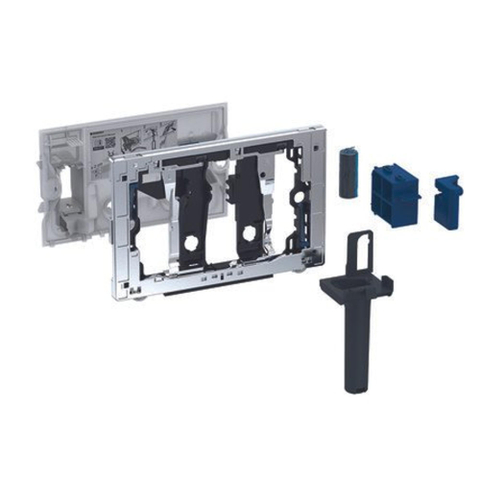 Geberit Sigma toiletblokhouder - voor DuoFresh stick Sigma - 8cm - glansverchroomd (chroom) SW296559