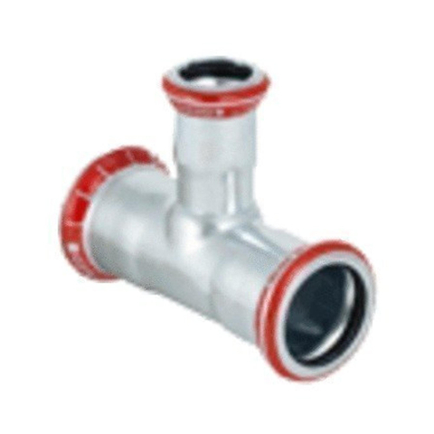 Geberit Mapress T stuk verzinkt verlopend - 15 - 22 - 15mm 7466624