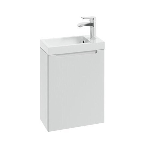 Nemo Spring Aurora handwasbak - 40x20.1x12.2cm - minerale composiet - wit SW293587