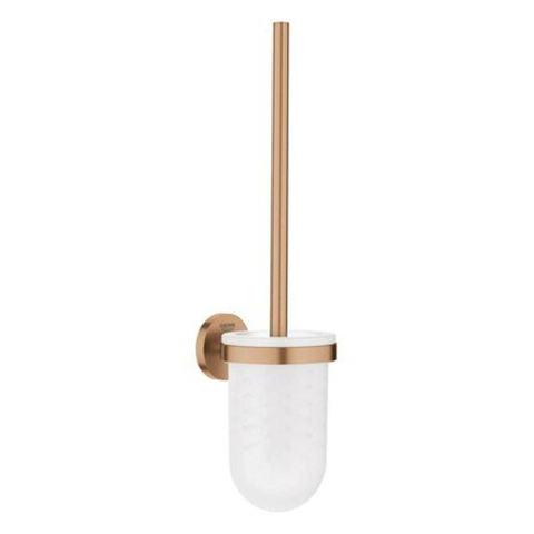 GROHE Essentials Porte-balai WC - montage murale - rond - ouvert - brushed warm sunset SW99043