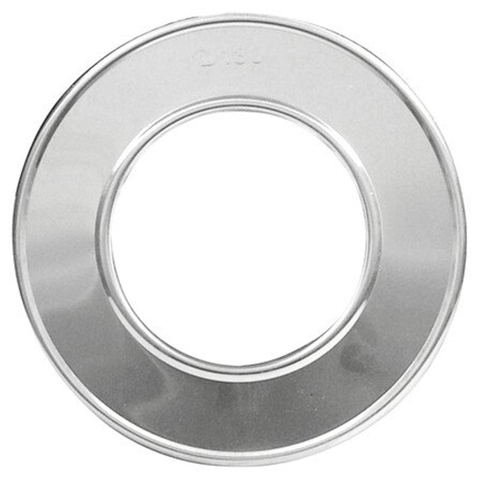 Burgerhout rosace Ø110mm aluminium simple paroi 1421670