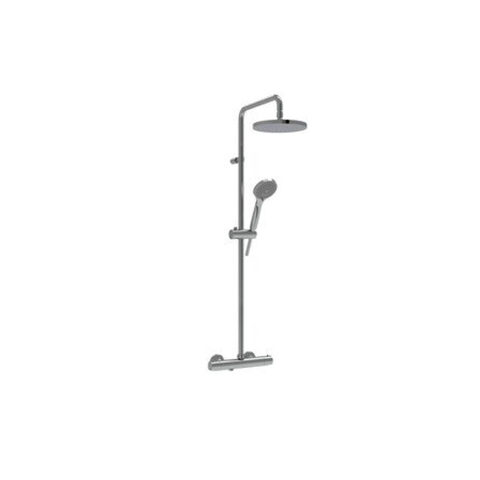 Nemo Spring Ormea Douchesysteem thermostatisch - keramische schijven - energy saving - douchegarnituur - antikalk - chroom rgy SW293966
