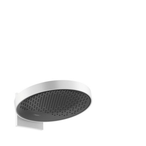 Hansgrohe RainFinity PowderRain - hoofddouche 360 - 1jet - met douchearm 10-30° verticaal kantelbaar - diameter 36cm - mat wit SW297606