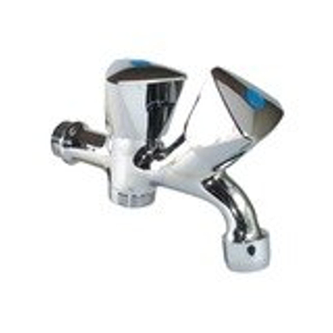 Go by Van Marcke duplo tapkraan 1/2M + slangwartel verchroomd SW289085