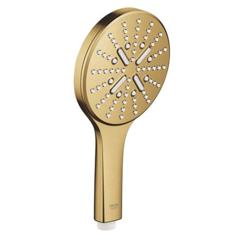 GROHE Rainshower SmartActive Douche à main 13cm 3 Jets cool sunrise brossé (or) SW472417