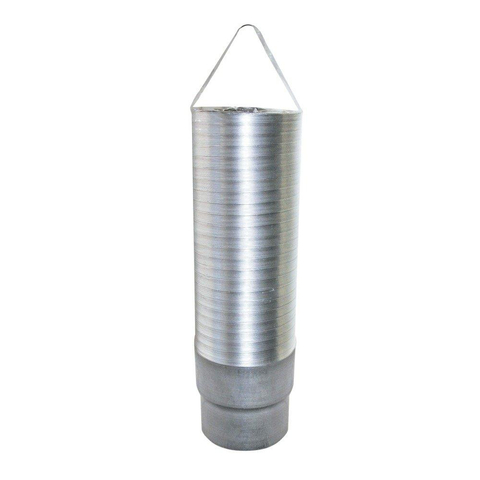 Go by Van Marcke flexible d'évacuation ventilation Ø 130mm x 1m aluminium SW284857