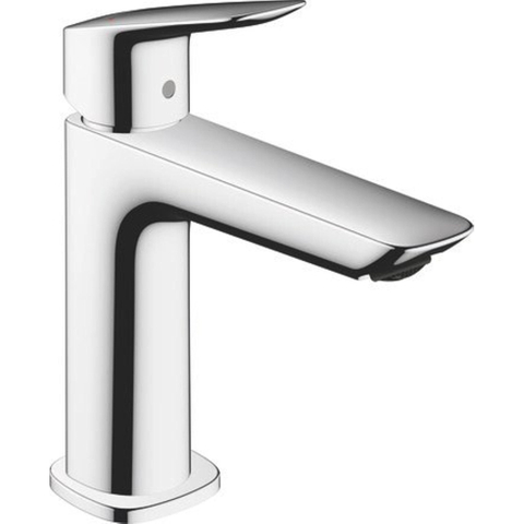 Hansgrohe Logis Eengreepswastafelmengkraan - 110 Fine - met lediging - met trekstang - hoogglans chroom SW651360