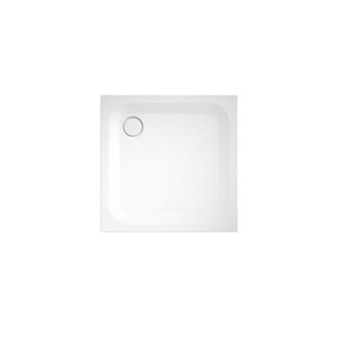 Bette Super Vlak Receveur de douche Acier émaillé 90x90x2.5cm Carré Blanc 0360563