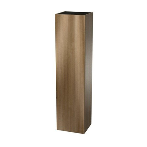 Nemo Legro kolomkast - 40x34x159cm - rechtsdraaiend - greep brons - oak nature (eiken) SW926285