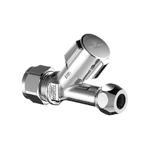 Schell robinet d'arrêt pour réservoir combiné à olive 1/2x15mm chrome 1510007
