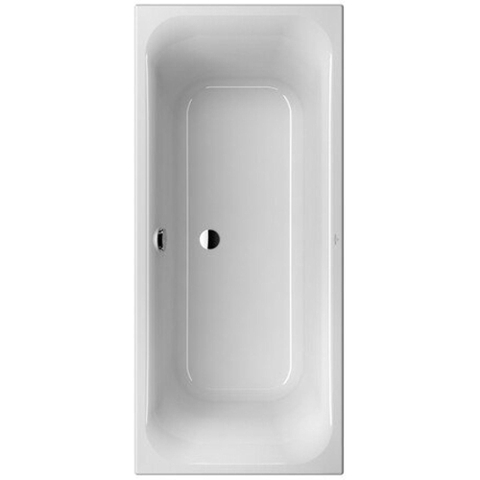 Villeroy & Boch O.novo Design O.novo Design rechthoekig bad duo - 1700x750mm - inbouw acryl middenafv - glans wit 0930449