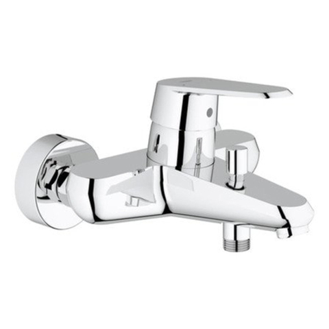 Grohe Eurodisc Cosmopolitan Badkraan - met omstel - met koppelingen - 46mm - chroom 0437713