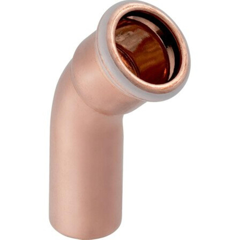 Geberit Mapress koper bocht - 45 graden mof/spie - 15mm - koper 7467456