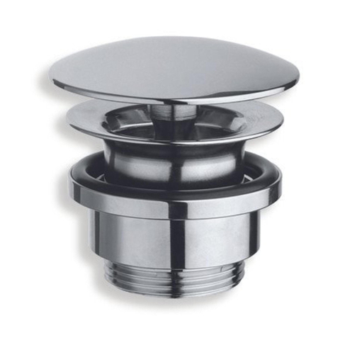 Go by Van Marcke bonde de lavabo non-fermant Free Flow 54 laiton chromé hauteur 55,5 mm avec vis SW288307
