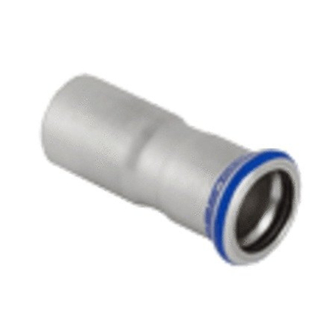 Geberit Mapress persfitting - inox - water - reductie - met insteekbuis - 18-15 SW284844