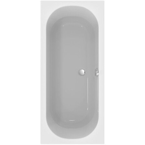 GO by Van Marcke Stelli baignoire encastrable duo 190x90x48cm 230L blanc acrylique avec jeu de pieds SW443987