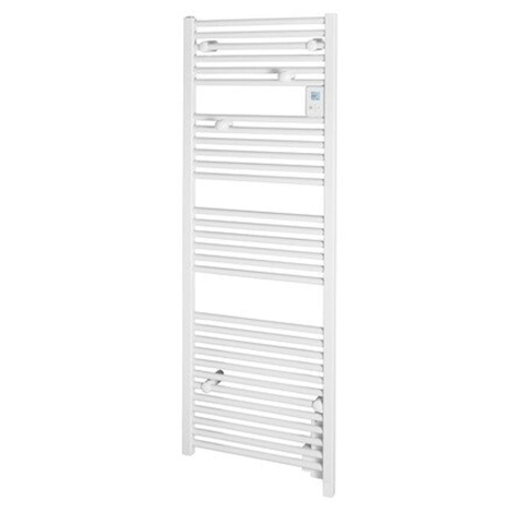 Go by Van Marcke Doris radiateur sèche-serviettes électrique 183,7x55cm 1000 watts blanc SW765797