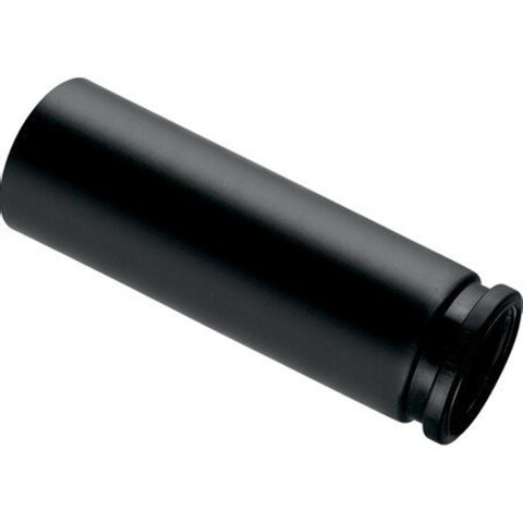 Geberit afvoer manchet - voor hangWC's - PE - kunststof - D90 - L - 310mm - zwart (wit) 0711499