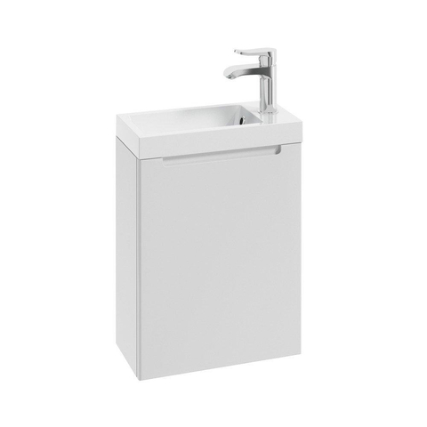Nemo Spring Aurora handwasbak - 40x20.1x12.2cm - minerale composiet - wit SW293587
