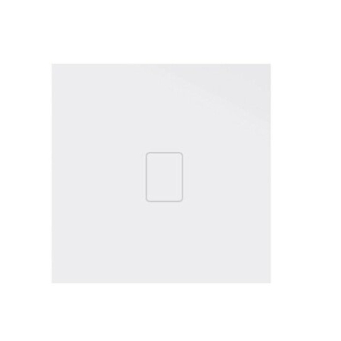 Nemo Spring Icarus douchebak - zelfdragend - acryl - effen structuur - wit blinkend - inclusief sifon SW481940