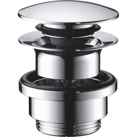 Hansgrohe Universeel - afvoerplug - 1 1/4" met pop-up - hoogglans chroom 0459380