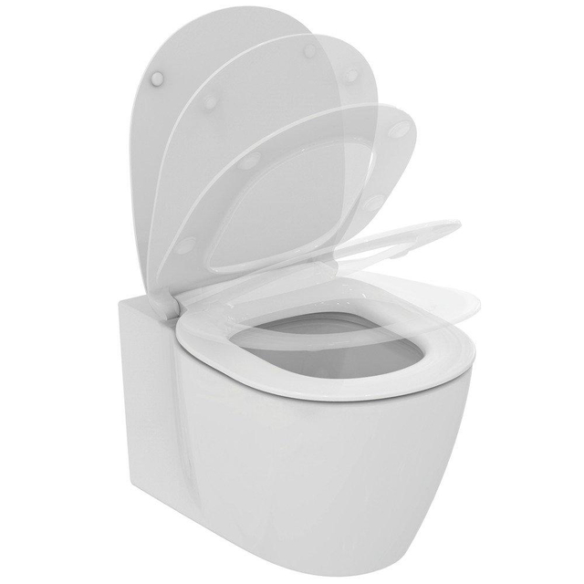 Ideal Standard Connect Wand WC met Aquablade spoeltechnologie met verborgen bevestiging wit 365x540x340 mm zonder toiletzitting E047901