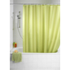 Wenko Douchegordijn polyester 180x200cm 100% polyester met anti schimmel behandeling groen SW25999 Wenko Douchegordijn polyester 180x200cm 100% polyester met anti schimmel behandeling groen SW25999