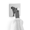 Zack Peco handdoekhaak 4.2x4.2cm vierkant zelfklevend Hoogglans Gepolijst RVS SW23553