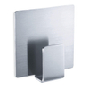 Zack Appeso Patère porte-serviette 5,8x5,5cm Inox mat satiné SW23587