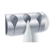Zack Genio Kapstokje 3.5X8X16cm Mat Gesatineerd RVS SW23592 Zack Genio Kapstokje 3.5X8X16cm Mat Gesatineerd RVS SW23592