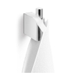 Zack Atore crochet porte-serviettes 2x5.8x5.5cm inox chrome brillant SW223244
