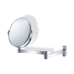Zack LINEA Miroir cosmétique - 27x27x4cm - inox brossé mat SW23580