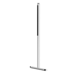 Zack Jaz raclette de sol 32x120cm inox brossé mat SW223227