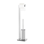 Zack LINEA Serviteur de toilettes - 73x15x18cm - autoportant - inox brossé mat SW23659