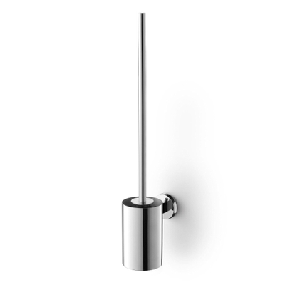 Zack SCALA Porte-balai de WC - 54cm - modèle mural - acier inoxydable poli brillant