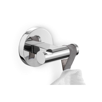 Zack Scala Handdoekhaak Met 2 Haken 6.5X10.5X8.5cm Spiegelglans RVS OUTLETSTORE