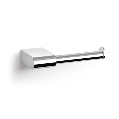 Zack Atore porte-rouleau de papier toilette 17.2x3.2x7.9cm acier inoxydable chrome brillant