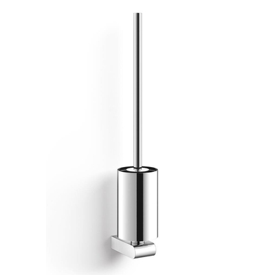 Zack Atore brosse de toilette 8.9x52x11.9cm inox chrome brillant