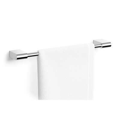 Zack Atore barre porte-serviettes 50.2x2.8x7.9cm Inox Chrome Brillant