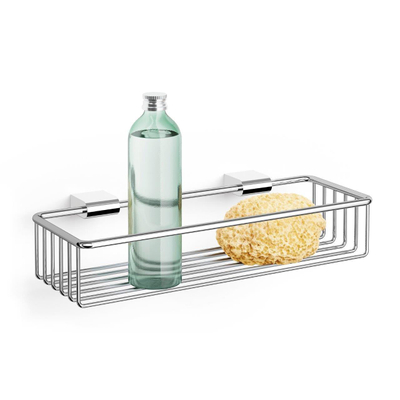 Zack Atore panier de douche 36.8x7.8x16.8cm inox chrome brillant