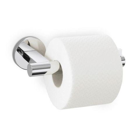 Zack SCALA Porte-rouleau de papier toilette - sans clapet - inox poli brillant SW23533
